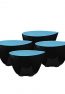 SET4 BOLS COUPELLE PFTURQUOISE MELAMIN BLANC 8CM REF321083 PROMO FIN17