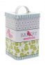 BOITE DE CONSERVATION BAKERY OISEAU ROSE 13X20CM DUTCH ROSE REF 174337