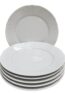 BATALHA SET6 ASSIETTES 26 CM PORCELAINE BLANCHE REF 372014