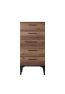 LUPO CHIFFONIER 5 TIROIRS NOYER