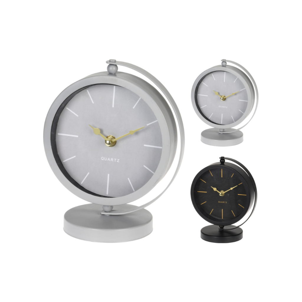 Horloge De Table Bosch UDW2 – Années 1970 – Plastique Jaune, à Bascule, Avec Alarme