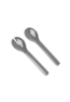 PINCE A SALADE 2 PCS EN MELAMINE GRIS