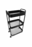 CHARIOT DE RANGEMENT 3 NIVEAU EN METAL 40,5x28x74 cm