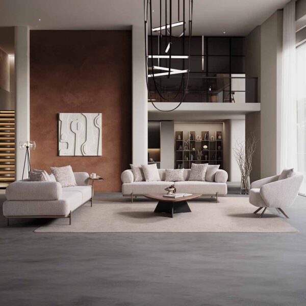 LOREN SALON 3+3+1+1 CONVERTIBLE LIT + TABLE