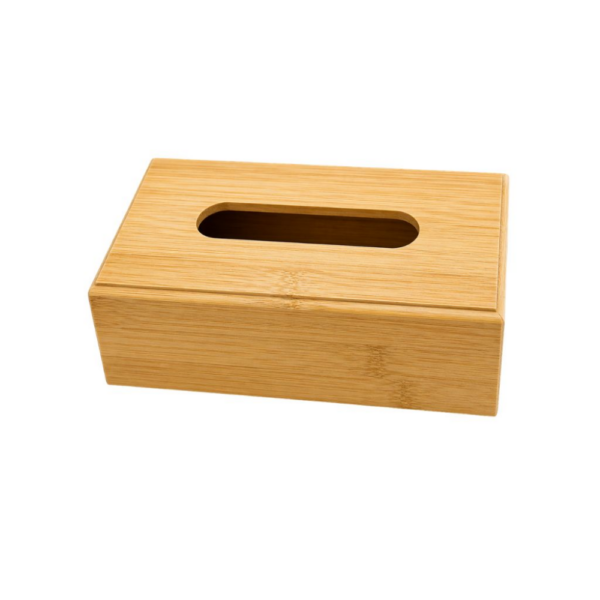 BOITE A MOUCHOIR RECTANG EN BAMBOU