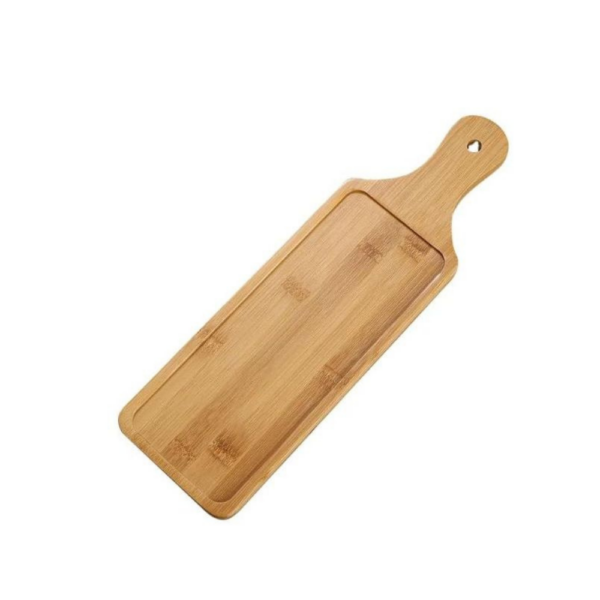 PIZZA PLAT RECTANGULAIRE EN BOIS 38x14x1,5 cm