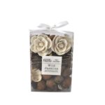 BOITIER POT POURRI LAYER BLANC JASMINE 160 G
