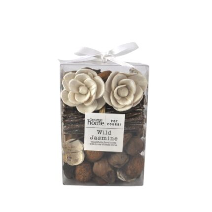 BOITIER POT POURRI LAYER BLANC JASMINE 160 G