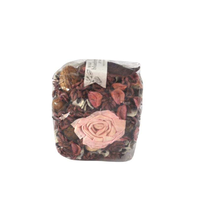 BOITIER POT POURRI ROSE 120 G BOITIER POT POURRI ROSE 120 G