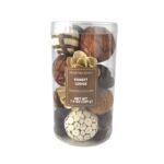 BOITIER POT POURRI TUBE MARRON FOREST LODGE 209G