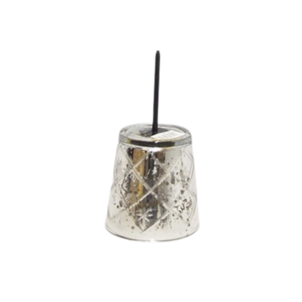 BOUGEOIRE SOUS FORME COUPE DE GLACE EN ARGENTE PH271