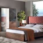 ROSSINI  PACK LIT160*200+2CHEVET+COMODE+MIROIR