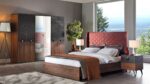 ROSSINI  PACK LIT160*200+2CHEVET+COMODE+MIROIR