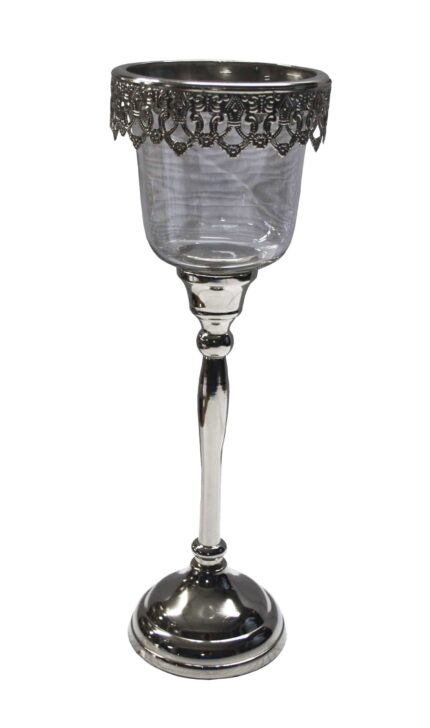 BOUGEOIR PHOTOPHOTRE  VERRE MERCURISE PRESTIGE 11,43X33,02 CM
