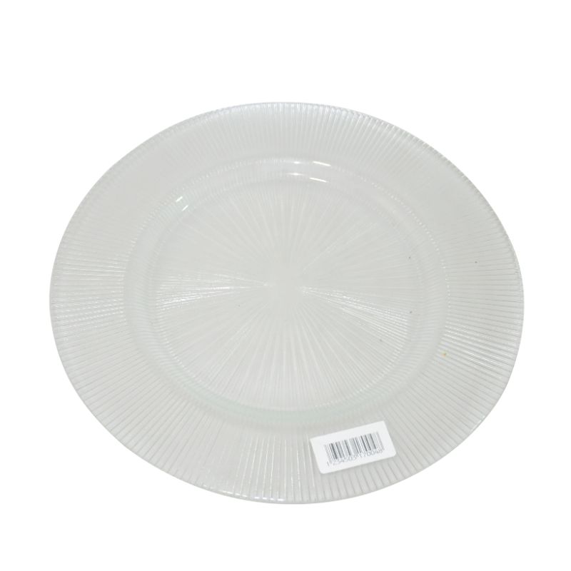 ASSIETTE DE PRESENTATION PAILLETEE RADIANT VERRE CRISTALISE 1Y33C39/V ASSIETTE DE PRESENTATION PAILLETEE RADIANT VERRE CRISTALISE 1Y33C39/V