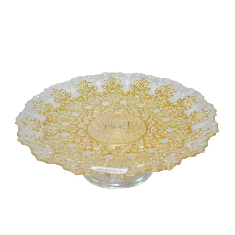 SERVITEUR GATEAU A PIED PRESTIGE GRACE DORE 33CM SERVITEUR GATEAU A PIED PRESTIGE GRACE DORE 33CM