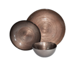 ARES SERVICE DE TABLE 18 PIECES VIOLET