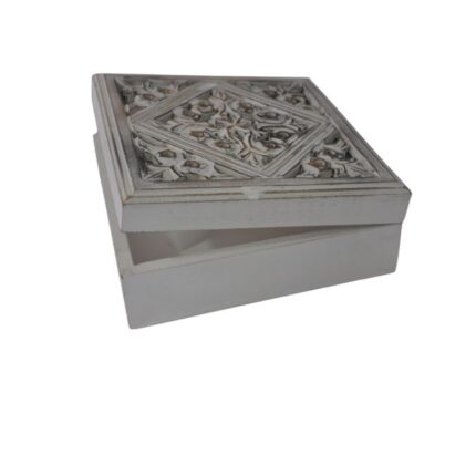 BOITE DE RANGEMENT TOSCANA SCULPTEE