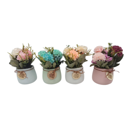 1 POT AVEC FLEURS LOFT