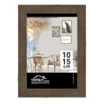 CADRE PHOTO BOIS MARRON - 10 x 15 Cm