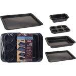 SET 4 MOULES  A CAKE   ANT-ADHESIF
