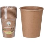 SET 10 VERRES PAPIER  PAPER 250ML