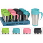 TASSE A BOIRE VOITURE 400ML 4ASS CL