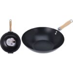 WOK ANTI-ADHSIF NOIR 30 CM