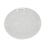 ASSIETTE PLATE  RADIANT VERRE CRISTALISE D 21 CM