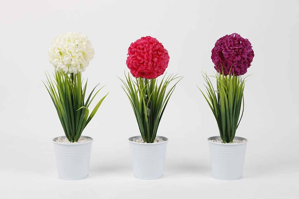 FLEUR ARTIFICIEL A POT CERAMIQUE FLEUR ARTIFICIEL A POT CERAMIQUE