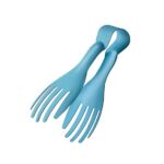PINCE A SALADE INOX 18/8 TURQUOISE L17.3 W7.5CM