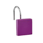 SET 12 CROCHETS RIDEAU SDB MAUVE L3CM  W5CM  H6CM