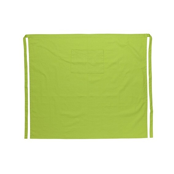 TABLIER DE CUISINE DEMI VERT CITRON 100% COTTON L90W100 CM TABLIER DE CUISINE DEMI VERT CITRON 100% COTTON L90W100 CM