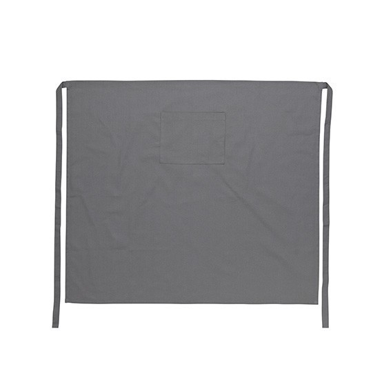 TABLIER DE CUISINE DEMI GRIS 100% COTTON L 90 W 100 CM TABLIER DE CUISINE DEMI GRIS 100% COTTON L 90 W 100 CM