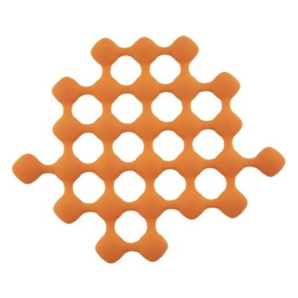 S- PLAT TRIVET SILICONE ORANGE L24.5 X21XH1.02CM