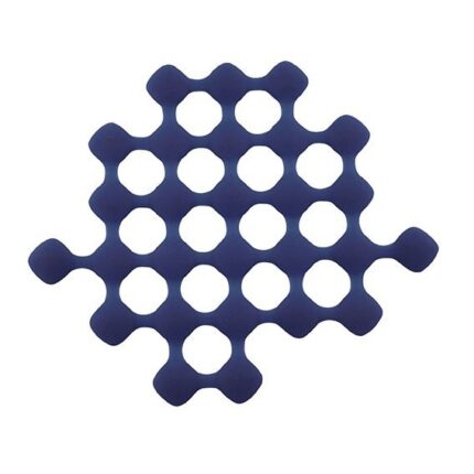 S- PLAT TRIVET SILICONE BLEU FONCE 24.5X21X1CM