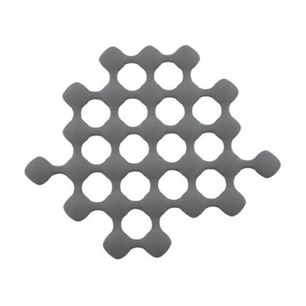 S- PLAT TRIVET  SILICONE GRIS   24.5X21 CM