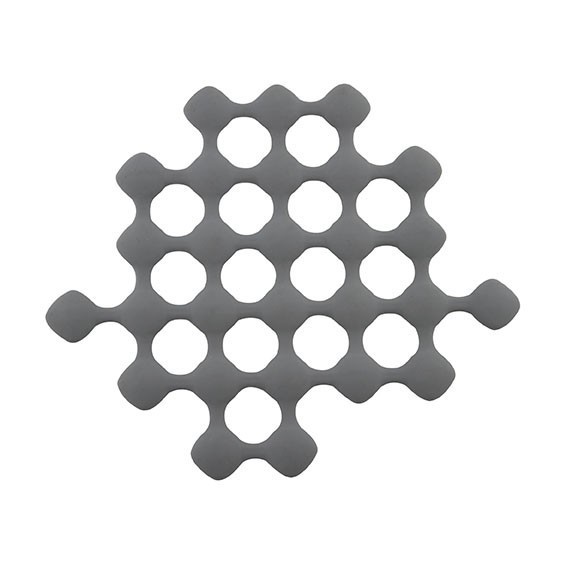 S- PLAT TRIVET SILICONE GRIS 24.5X21 CM S- PLAT TRIVET SILICONE GRIS 24.5X21 CM