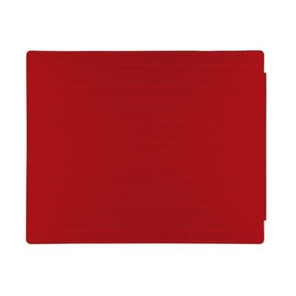 TAPIS EVIER ANTI-DE SILICON ROUGE 43X34.5CM