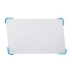 PLANCHE A DECOUPER BLANC ANTI-DER SIL TURQU L47W28  861578 PROMO FIN17