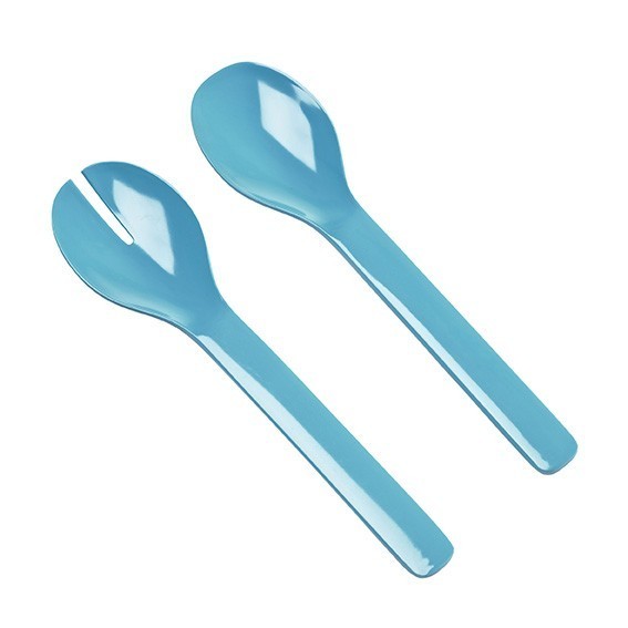 PINCE A SALADE 2 PCS MELAMINE TURQUOISE L27.5CM PINCE A SALADE 2 PCS MELAMINE TURQUOISE L27.5CM