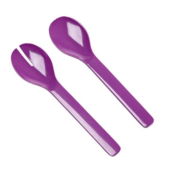 PINCE A SALADE 2 PCS MELAMINE MAUVE L 27.5CM PINCE A SALADE 2 PCS MELAMINE MAUVE L 27.5CM