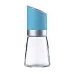 MOULIN  EPICE VERRE SOFTTOUCH TURQUOI D6.5 H15.5