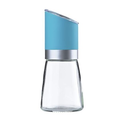 MOULIN  EPICE VERRE SOFTTOUCH TURQUOI D6.5 H15.5