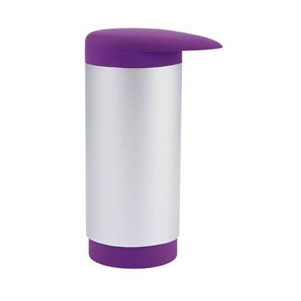 DISTRIBUTEUR SAVON MIAMI INOX DBLE PAROI BAS MAUVE R861297 PROMO FIN17