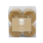 SET 12 BOUGIES T-LIGHT  PARFUME  CARAMEL  D 4.0CM H 2.0CM