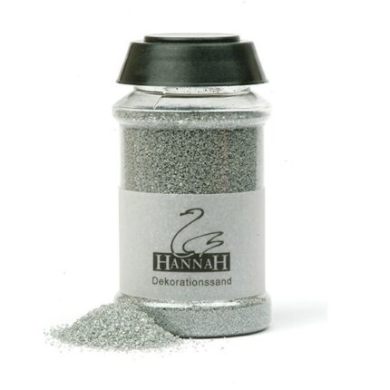 SABLE DECO  400 G  ARGENTE  D 7.0CM  .H 13.0CM