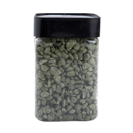PIERRE DECO 500 G VERT NATURE  H10.5CM L 6.5CM