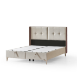 SERENA SOMMIER 160x200CM AVEC RANGEMENT + 2 CHEVETS+MATELAS SERENA