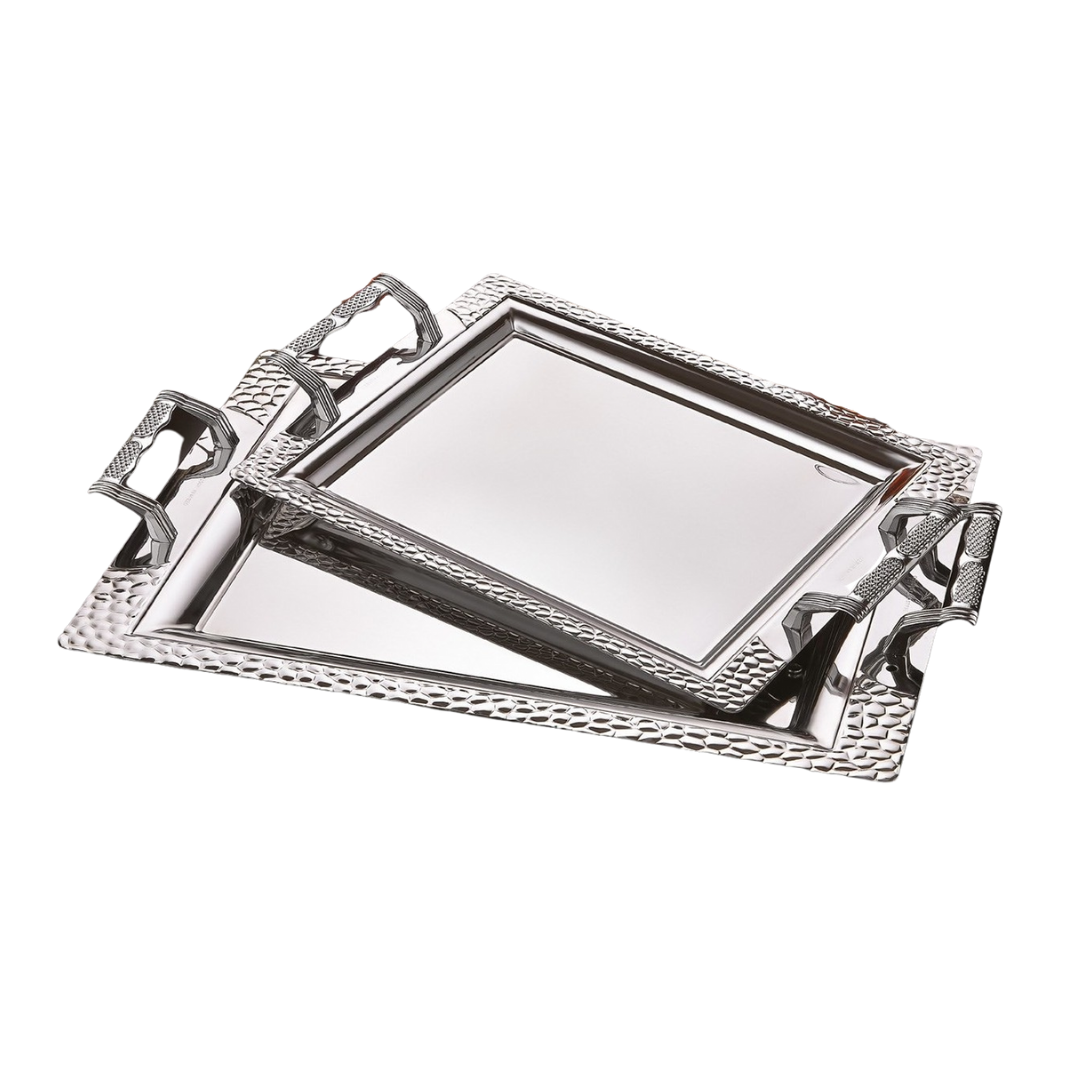 2 PLATEAUX INOX 2 PLATEAUX INOX